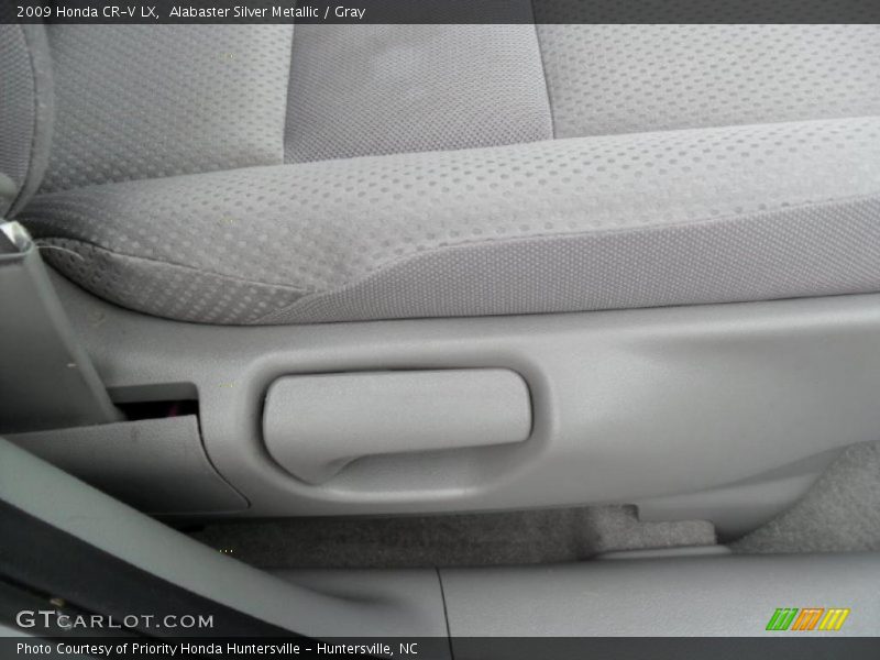 Alabaster Silver Metallic / Gray 2009 Honda CR-V LX