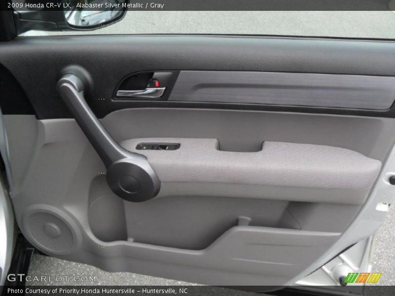 Alabaster Silver Metallic / Gray 2009 Honda CR-V LX