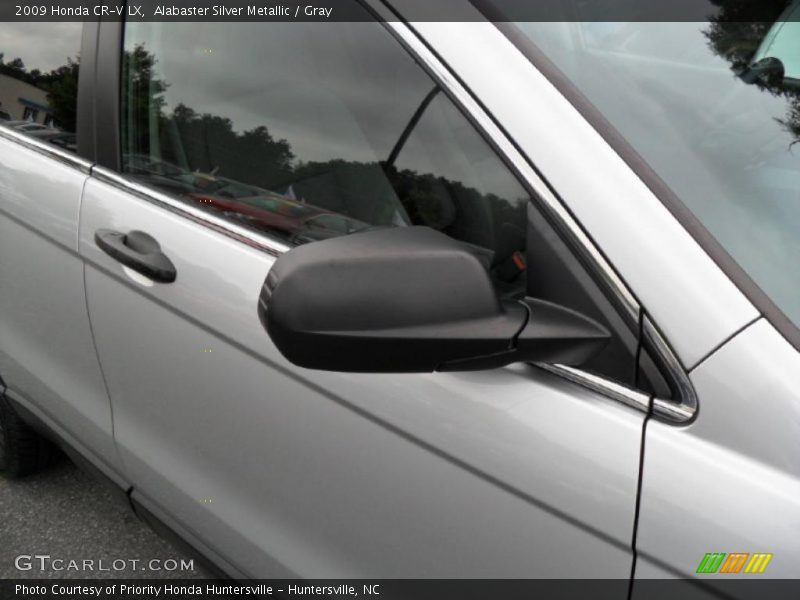 Alabaster Silver Metallic / Gray 2009 Honda CR-V LX