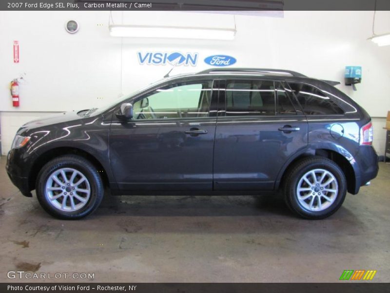 Carbon Metallic / Camel 2007 Ford Edge SEL Plus
