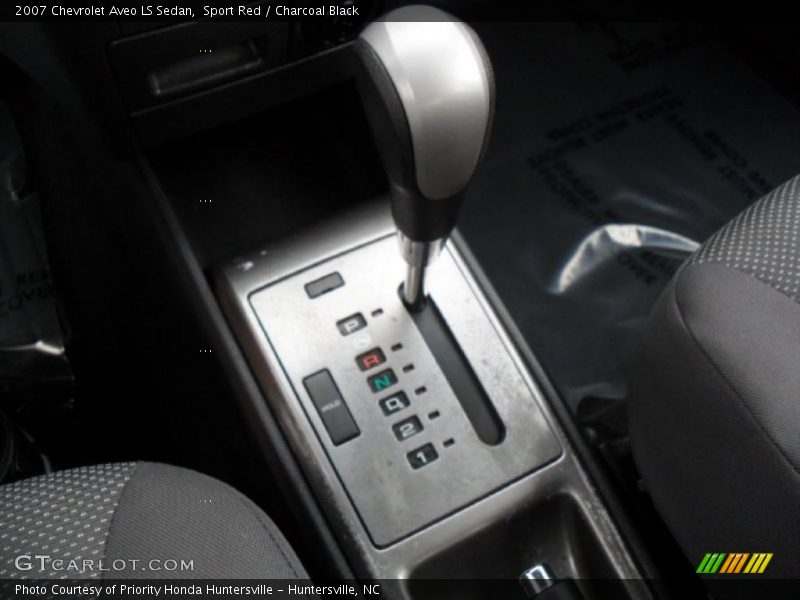 Sport Red / Charcoal Black 2007 Chevrolet Aveo LS Sedan