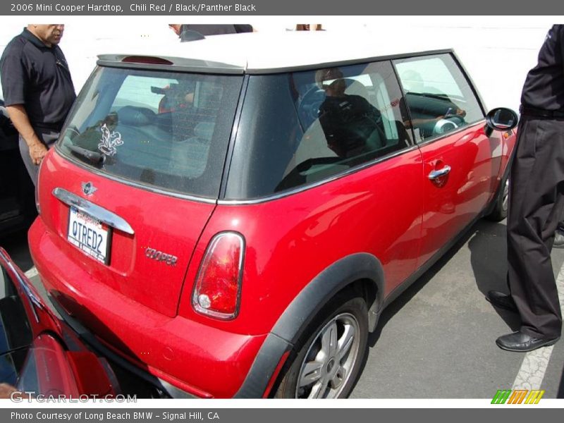 Chili Red / Black/Panther Black 2006 Mini Cooper Hardtop