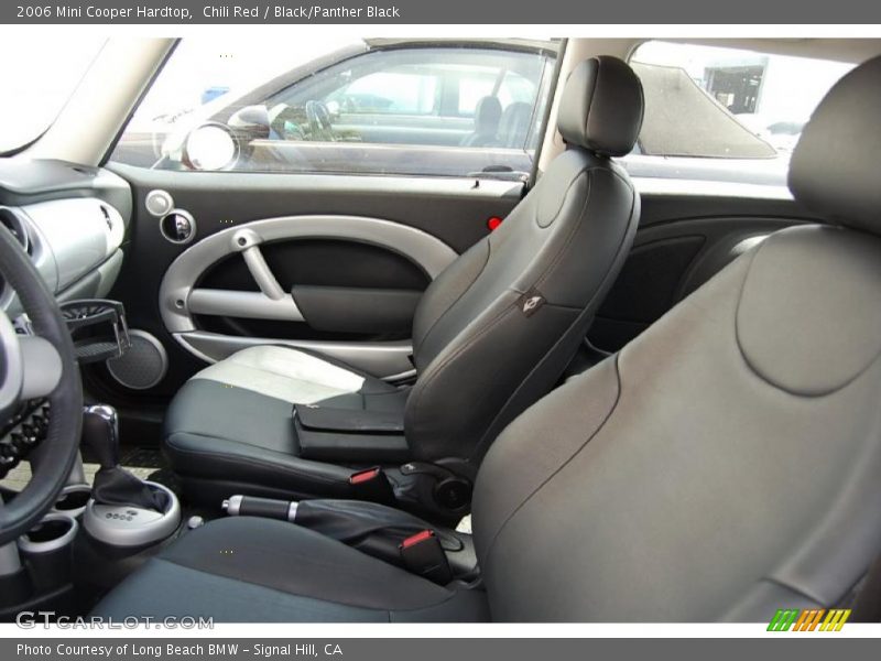 Chili Red / Black/Panther Black 2006 Mini Cooper Hardtop