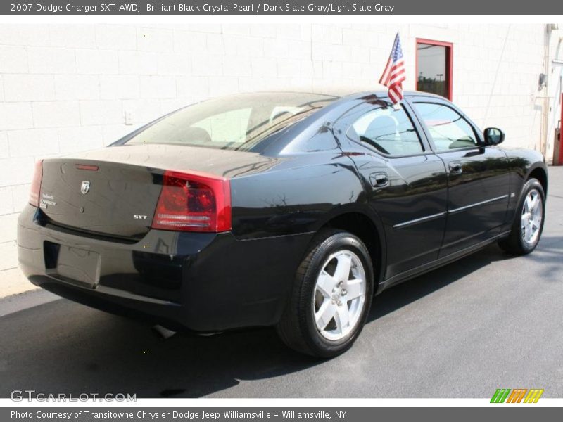 Brilliant Black Crystal Pearl / Dark Slate Gray/Light Slate Gray 2007 Dodge Charger SXT AWD
