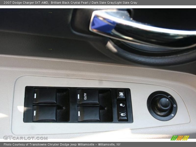 Brilliant Black Crystal Pearl / Dark Slate Gray/Light Slate Gray 2007 Dodge Charger SXT AWD