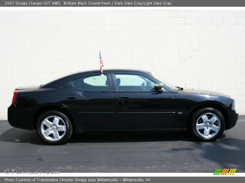 Brilliant Black Crystal Pearl / Dark Slate Gray/Light Slate Gray 2007 Dodge Charger SXT AWD