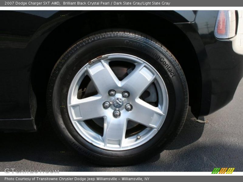 Brilliant Black Crystal Pearl / Dark Slate Gray/Light Slate Gray 2007 Dodge Charger SXT AWD