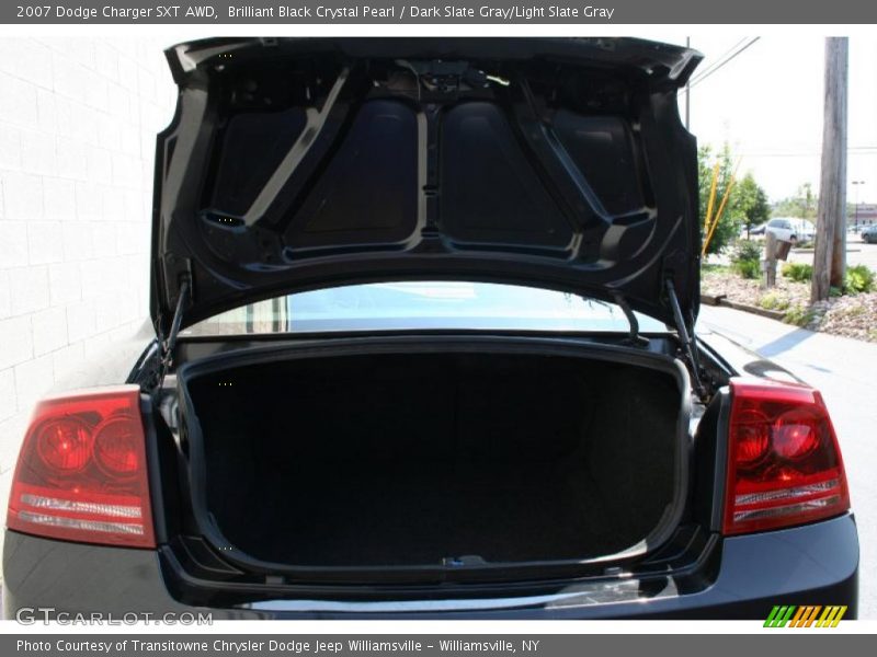 Brilliant Black Crystal Pearl / Dark Slate Gray/Light Slate Gray 2007 Dodge Charger SXT AWD