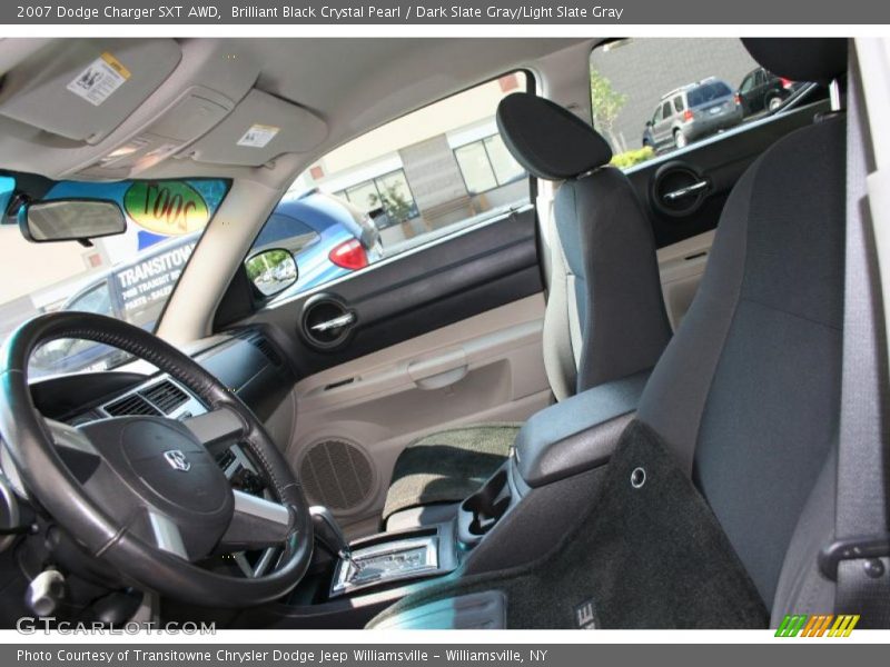 Brilliant Black Crystal Pearl / Dark Slate Gray/Light Slate Gray 2007 Dodge Charger SXT AWD