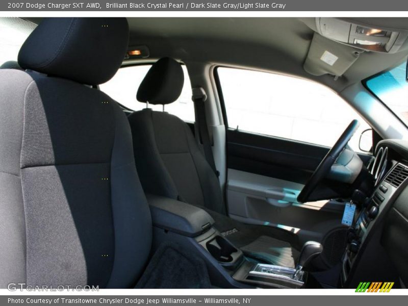Brilliant Black Crystal Pearl / Dark Slate Gray/Light Slate Gray 2007 Dodge Charger SXT AWD