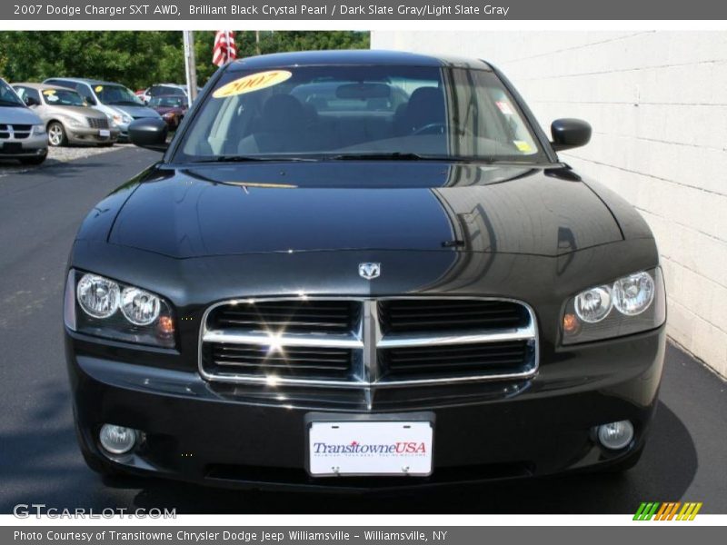 Brilliant Black Crystal Pearl / Dark Slate Gray/Light Slate Gray 2007 Dodge Charger SXT AWD