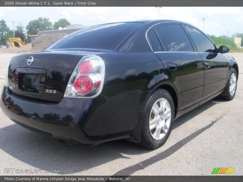 Super Black / Frost Gray 2005 Nissan Altima 2.5 S