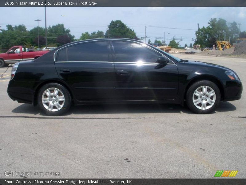Super Black / Frost Gray 2005 Nissan Altima 2.5 S