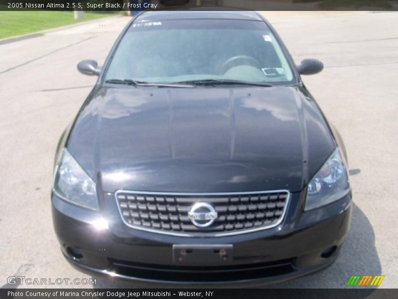 Super Black / Frost Gray 2005 Nissan Altima 2.5 S