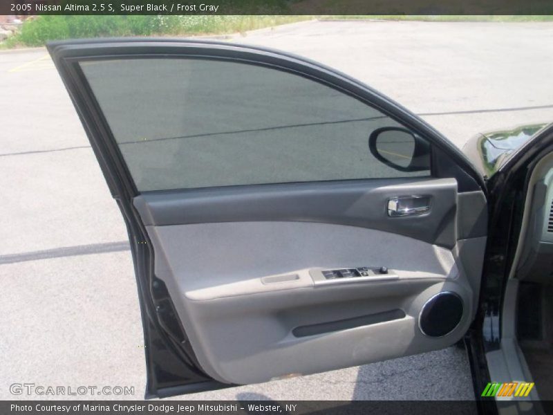 Super Black / Frost Gray 2005 Nissan Altima 2.5 S