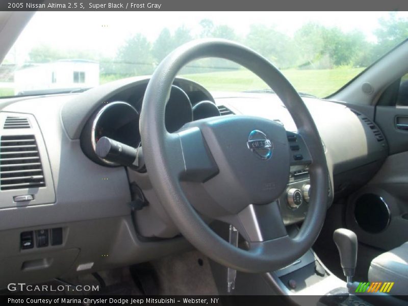 Super Black / Frost Gray 2005 Nissan Altima 2.5 S