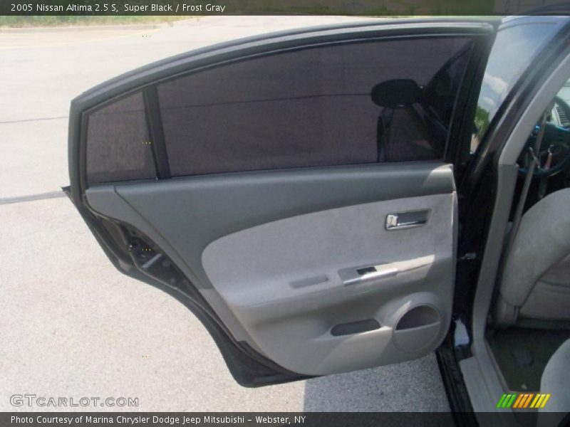 Super Black / Frost Gray 2005 Nissan Altima 2.5 S