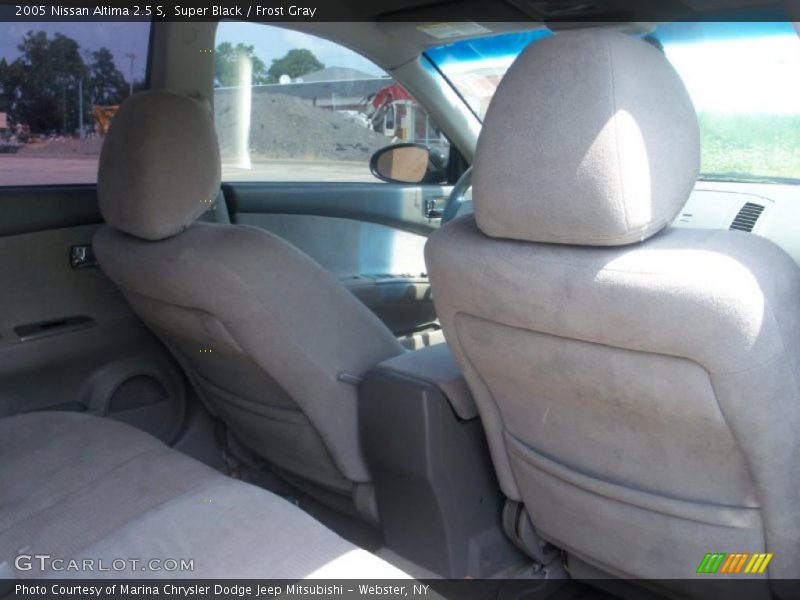 Super Black / Frost Gray 2005 Nissan Altima 2.5 S