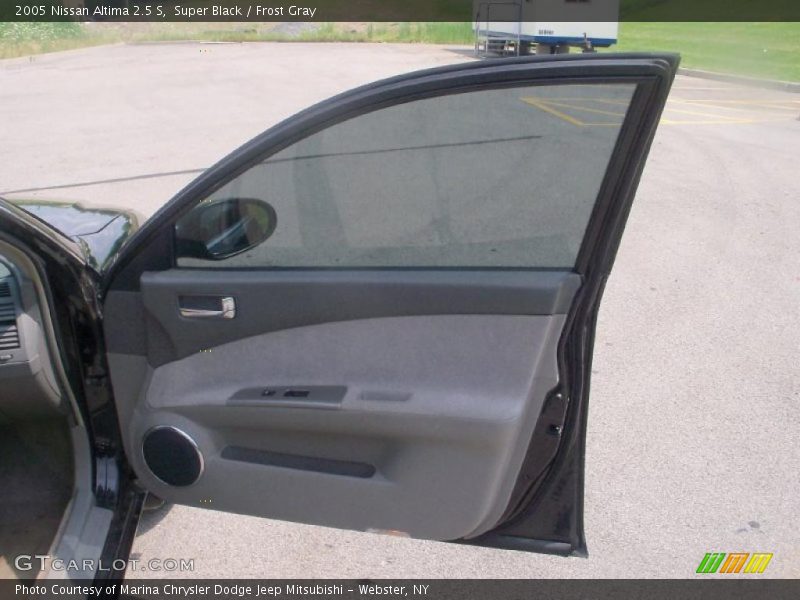 Super Black / Frost Gray 2005 Nissan Altima 2.5 S