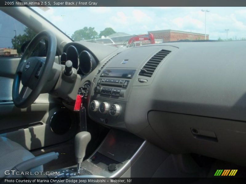 Super Black / Frost Gray 2005 Nissan Altima 2.5 S