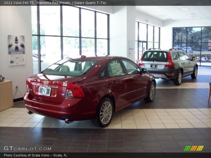 Flamenco Red Metallic / Dalaro Quartz T-Tec 2011 Volvo S40 T5