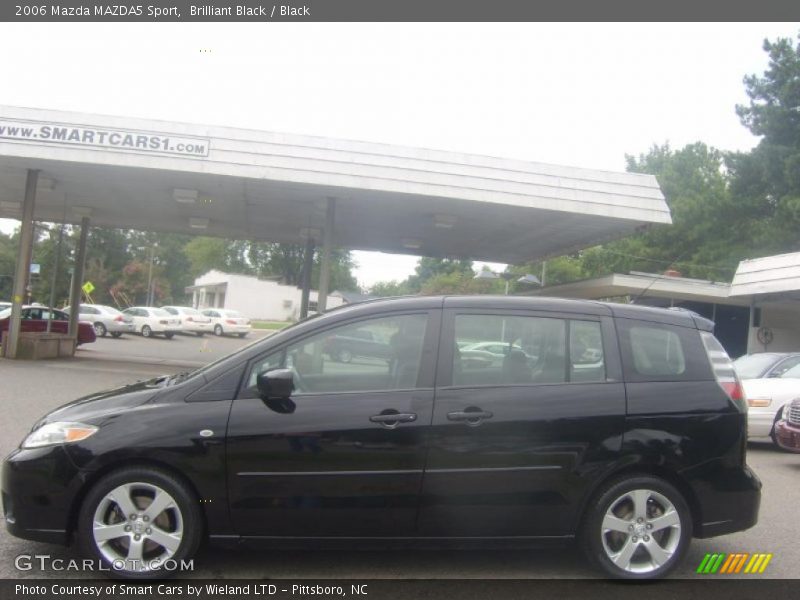 Brilliant Black / Black 2006 Mazda MAZDA5 Sport