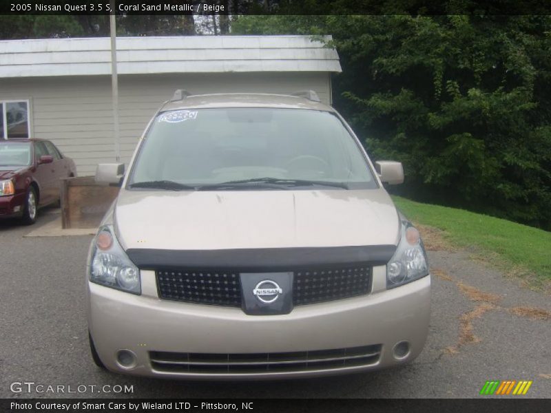Coral Sand Metallic / Beige 2005 Nissan Quest 3.5 S