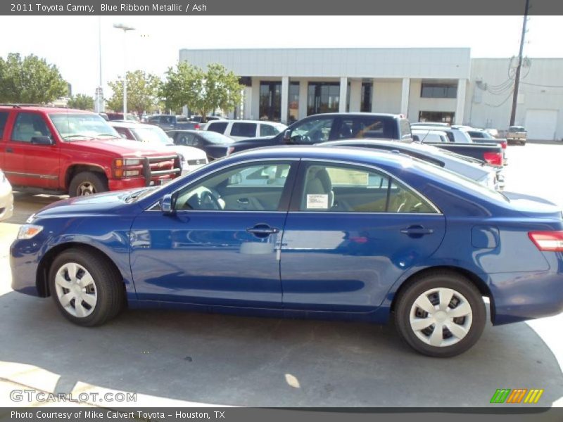 Blue Ribbon Metallic / Ash 2011 Toyota Camry