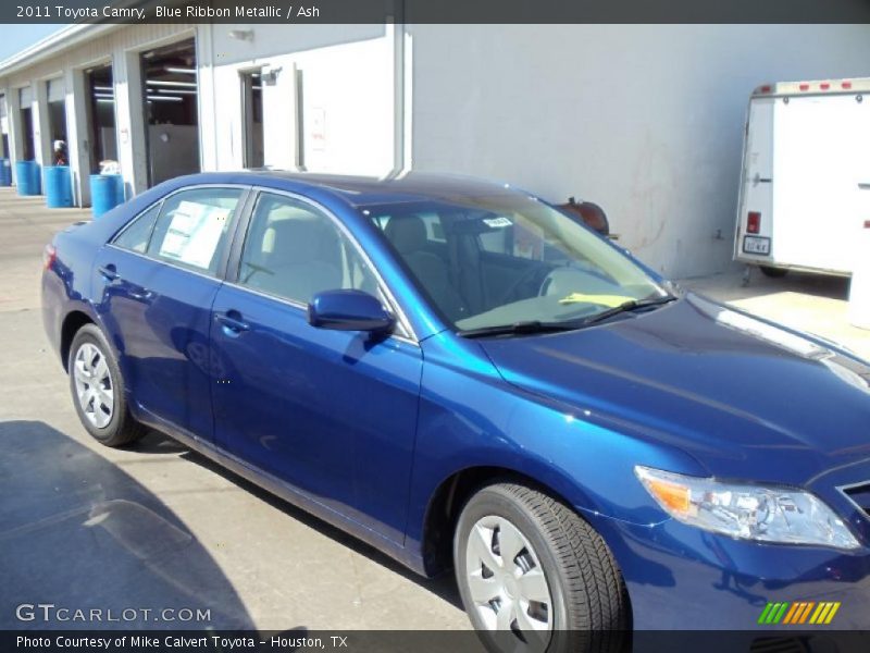 Blue Ribbon Metallic / Ash 2011 Toyota Camry