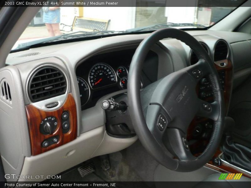 Summit White / Medium Pewter 2003 GMC Envoy XL SLT 4x4
