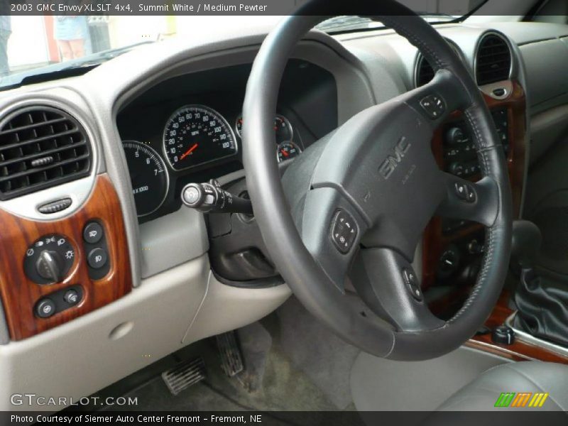 Summit White / Medium Pewter 2003 GMC Envoy XL SLT 4x4
