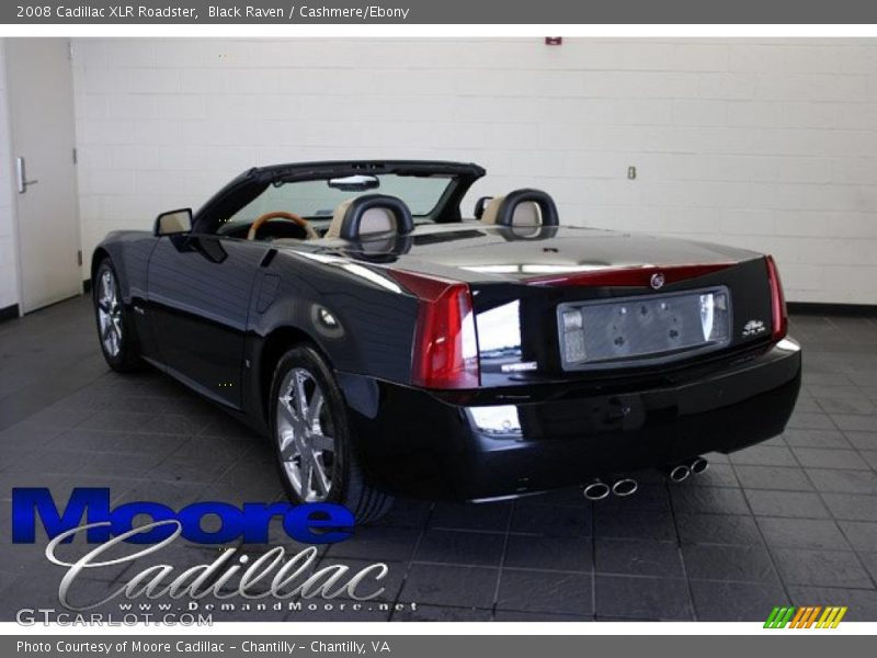 Black Raven / Cashmere/Ebony 2008 Cadillac XLR Roadster