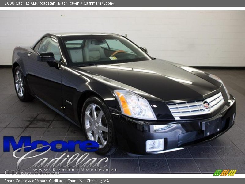 Black Raven / Cashmere/Ebony 2008 Cadillac XLR Roadster