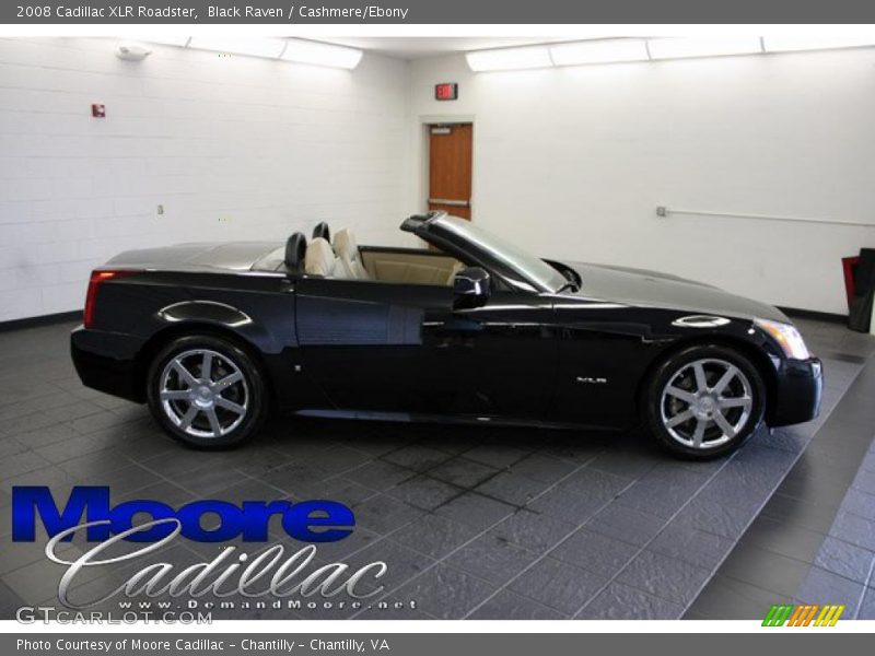 Black Raven / Cashmere/Ebony 2008 Cadillac XLR Roadster