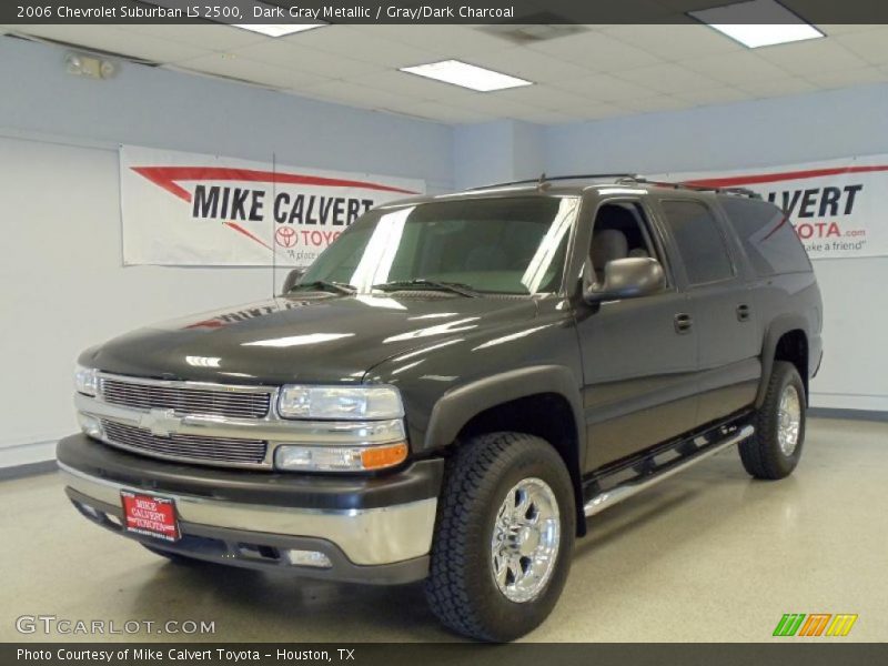 Dark Gray Metallic / Gray/Dark Charcoal 2006 Chevrolet Suburban LS 2500
