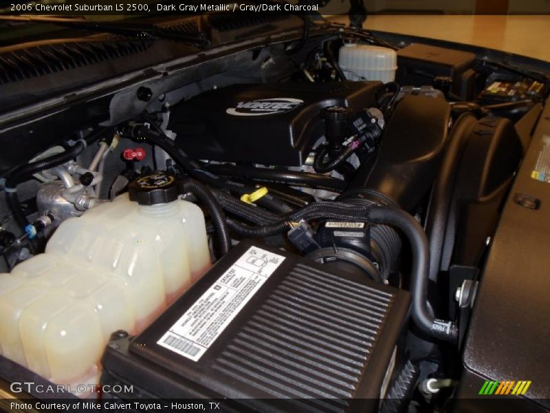 Dark Gray Metallic / Gray/Dark Charcoal 2006 Chevrolet Suburban LS 2500