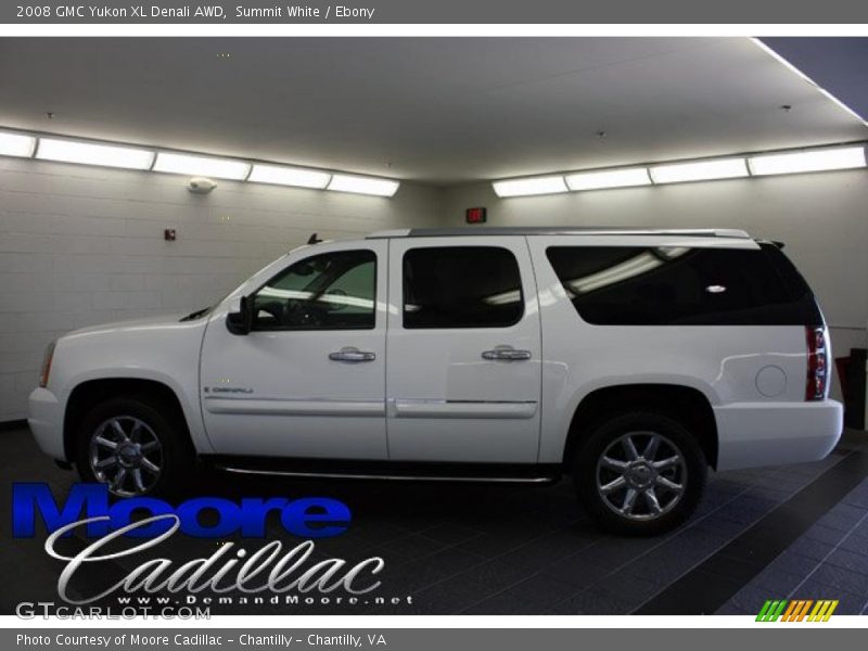 Summit White / Ebony 2008 GMC Yukon XL Denali AWD