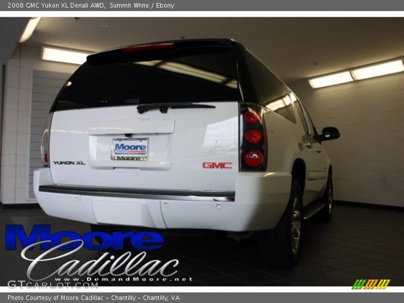 Summit White / Ebony 2008 GMC Yukon XL Denali AWD