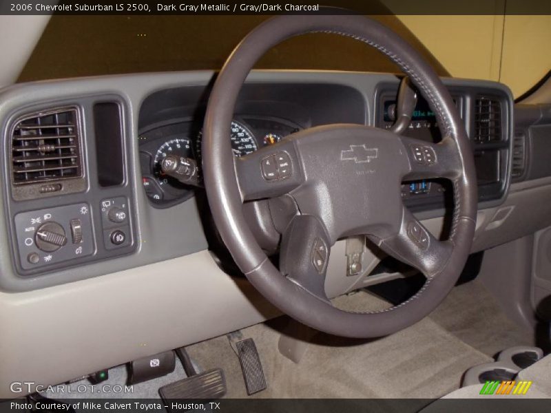Dark Gray Metallic / Gray/Dark Charcoal 2006 Chevrolet Suburban LS 2500