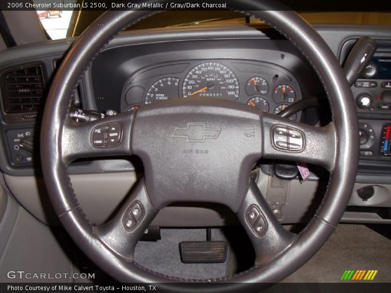 Dark Gray Metallic / Gray/Dark Charcoal 2006 Chevrolet Suburban LS 2500