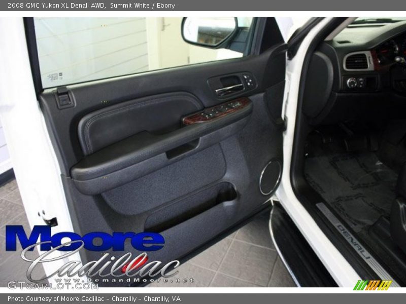 Summit White / Ebony 2008 GMC Yukon XL Denali AWD