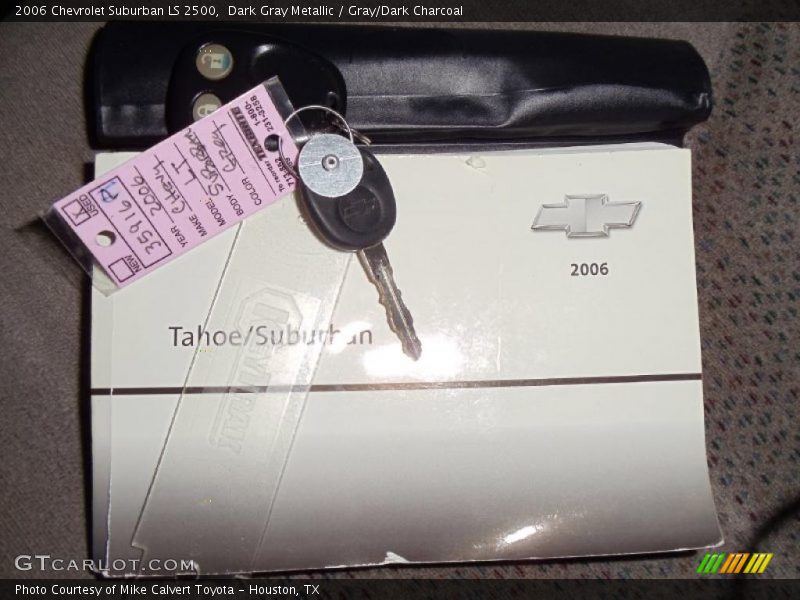 Dark Gray Metallic / Gray/Dark Charcoal 2006 Chevrolet Suburban LS 2500