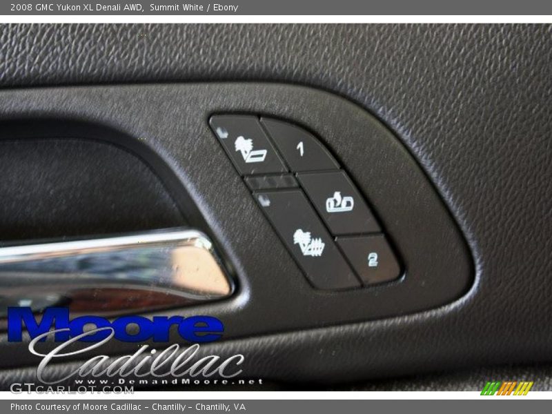 Summit White / Ebony 2008 GMC Yukon XL Denali AWD