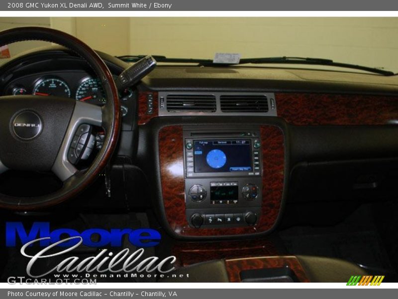 Summit White / Ebony 2008 GMC Yukon XL Denali AWD