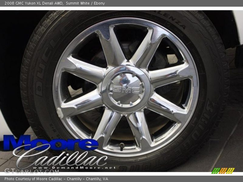 Summit White / Ebony 2008 GMC Yukon XL Denali AWD