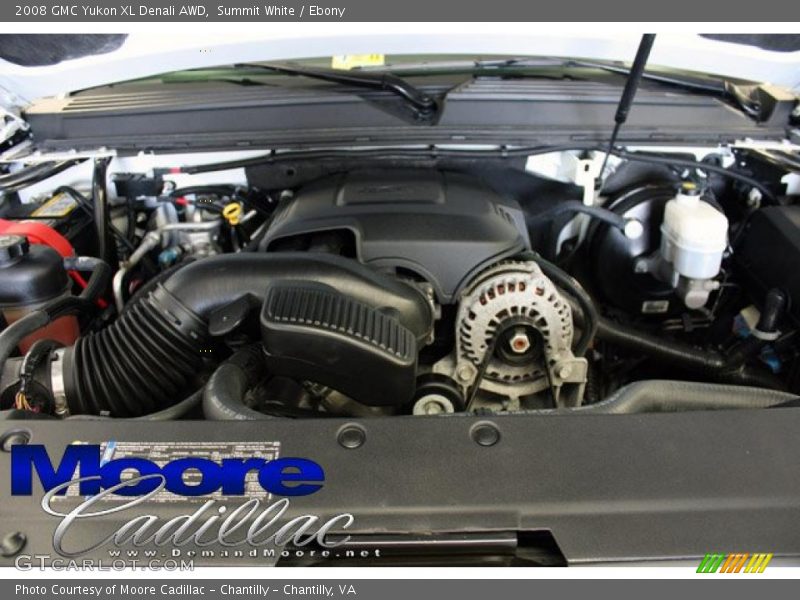 Summit White / Ebony 2008 GMC Yukon XL Denali AWD