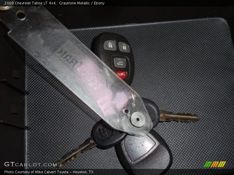 Graystone Metallic / Ebony 2009 Chevrolet Tahoe LT 4x4