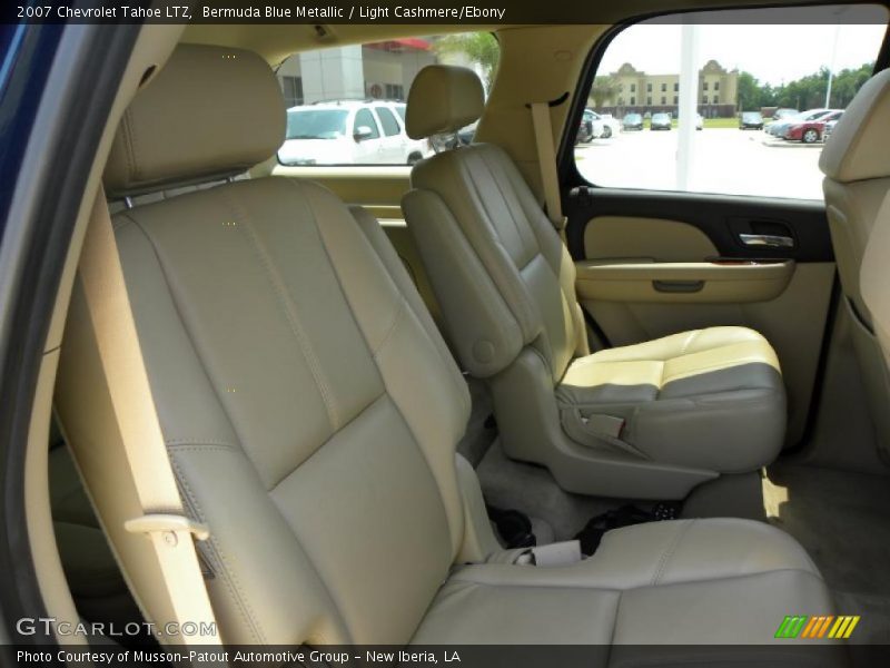 Bermuda Blue Metallic / Light Cashmere/Ebony 2007 Chevrolet Tahoe LTZ