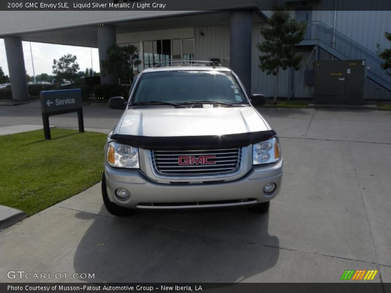 Liquid Silver Metallic / Light Gray 2006 GMC Envoy SLE