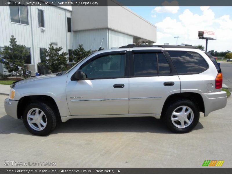 Liquid Silver Metallic / Light Gray 2006 GMC Envoy SLE